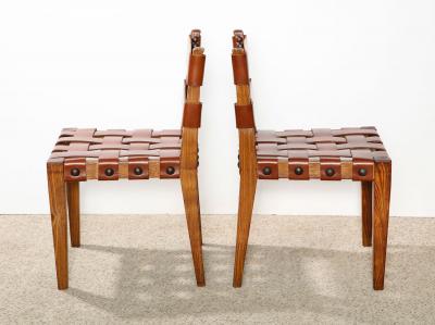 Osvaldo Borsani Rare Pair of Side chairs by Osvaldo Borsani