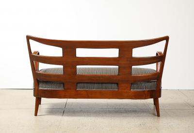 Osvaldo Borsani Rare Settee by Osvaldo Borsani