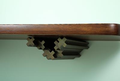 Osvaldo Borsani Rare Wall Console by Osvaldo and Valeria Borsani
