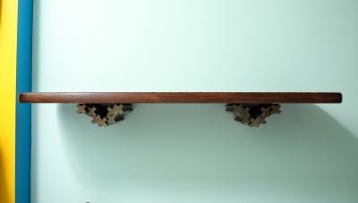 Osvaldo Borsani Rare Wall Console by Osvaldo and Valeria Borsani