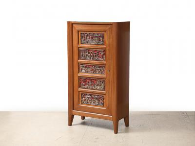 Osvaldo Borsani Rare Wardrobe Chest of Drawers by Osvaldo Borsani for ABV