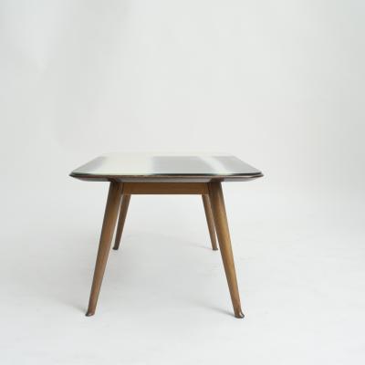 Osvaldo Borsani Rare coffee table By Osvaldo Borsani and Lucio Fontana
