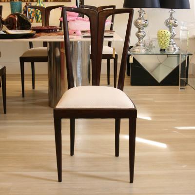 Osvaldo Borsani SET OF 6 DINING CHAIRS CHAIRS BY BORSANI