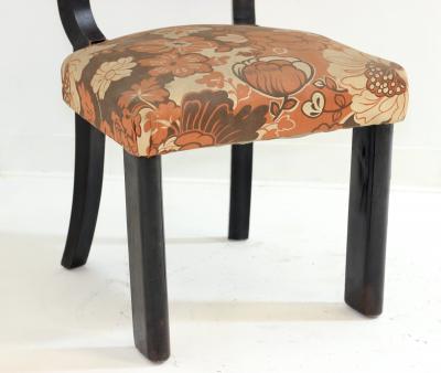 Osvaldo Borsani Set of Eight Dining Chairs by Osvaldo Borsani Varedo 1935 Italy