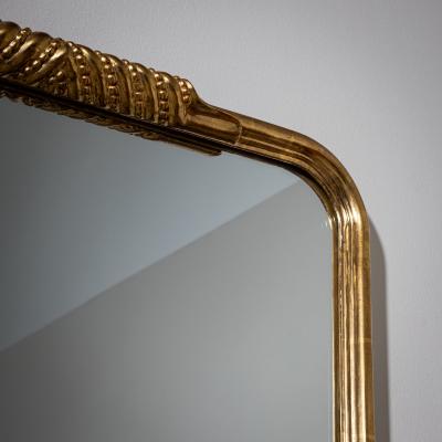 Osvaldo Borsani Trapezoidal Wall Mirror in the style of Osvaldo Borsani Mid 20th Century
