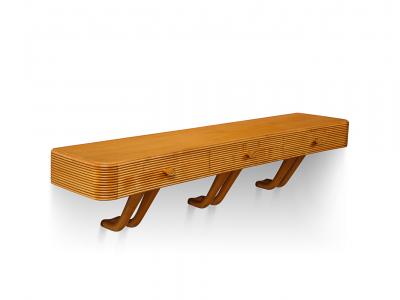 Osvaldo Borsani Wall Mounted Console by Osvaldo Borsani for ABV