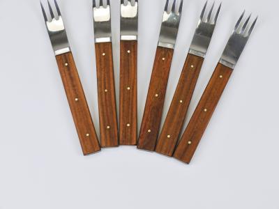 Oswald Haerdtl Oswald Haerdtl Amboss 12 Pcs Breakfast Cutlery Flatware Set Austria 1958