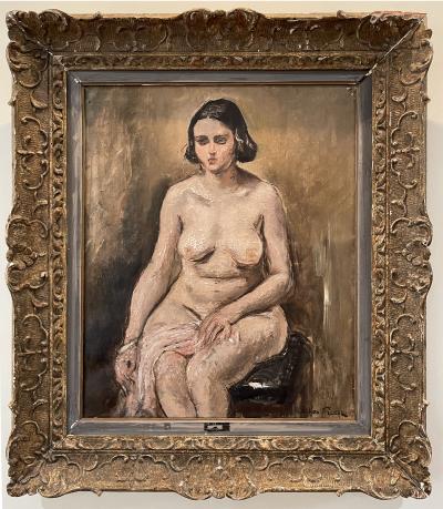 Othon Friesz Modele nu assis Seated nude model