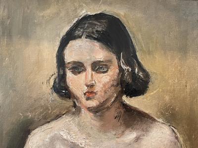 Othon Friesz Modele nu assis Seated nude model