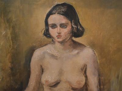Othon Friesz Modele nu assis Seated nude model