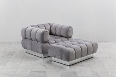 Otis and Otis Todd Merrill Custom Originals Tufted Club Chair