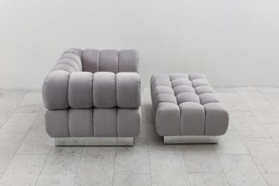 Otis and Otis Todd Merrill Custom Originals Tufted Club Chair