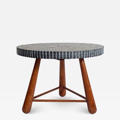 Otto Faerge Mosaic side table Otto F rge Att 1940s