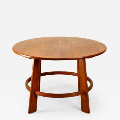 Otto Faerge Otto F rge Coffee Table in Solid Oak Denmark 1940s