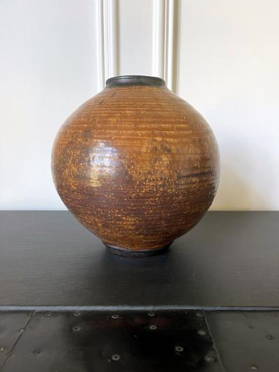 Otto Heino Ceramic Moon Jar Vase by Otto Heino