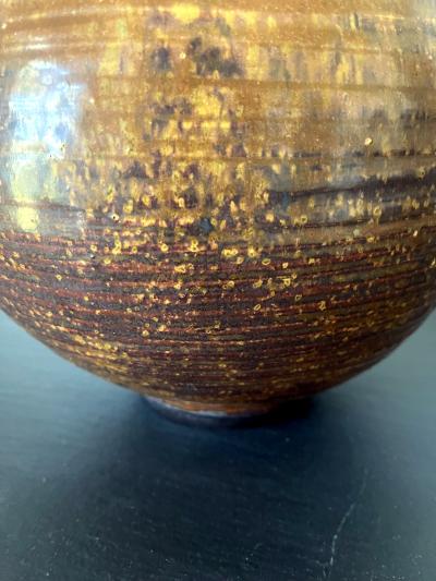 Otto Heino Ceramic Moon Jar Vase by Otto Heino