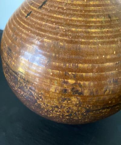 Otto Heino Ceramic Moon Jar Vase by Otto Heino
