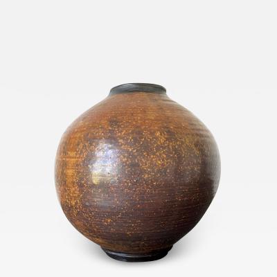 Otto Heino Ceramic Moon Jar Vase by Otto Heino