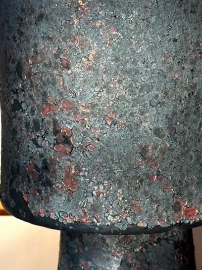 Otto Natzler Ceramic Vase with Unique Glaze by Otto Natzler