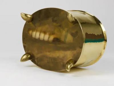 Otto Prutscher Otto Prutscher Art Nouveau Brass Box Bowl With Lid Melzer Neuhardt 1920s