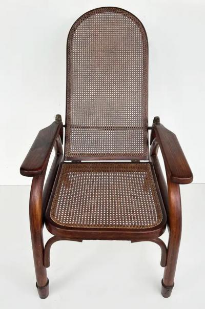 Otto Prutscher Vienna Secession Otto Prutscher Thonet Austria Morris Chair 6392 Adjustable