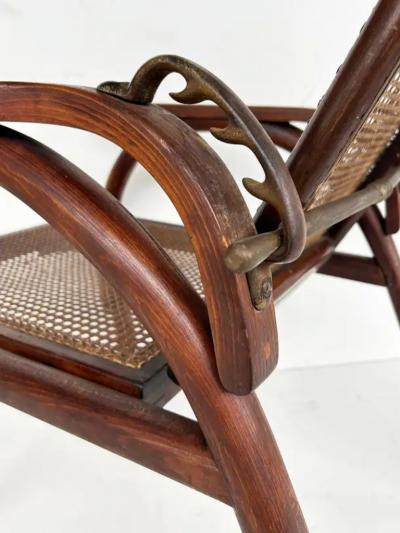 Otto Prutscher Vienna Secession Otto Prutscher Thonet Austria Morris Chair 6392 Adjustable