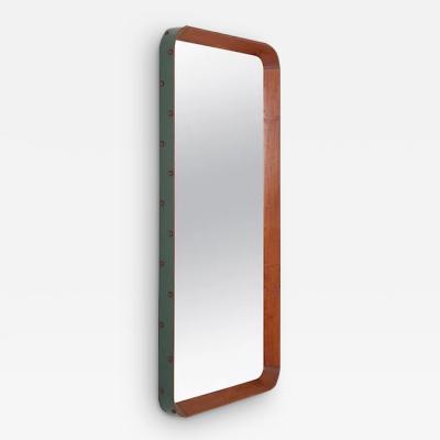 Otto Schultz Otto Schulz Attributed Swedish Modern Mirror in Teak