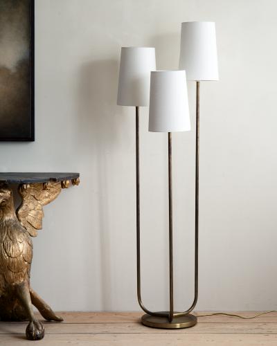 Otto Schulz 20th Century Scandinavian Modern Floor Lamp