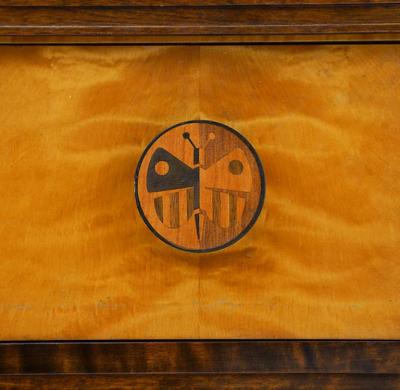 Otto Schulz Art Deco Sideboard by Otto Schulz for Boet 1930s