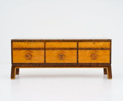 Otto Schulz Art Deco Sideboard by Otto Schulz for Boet 1930s