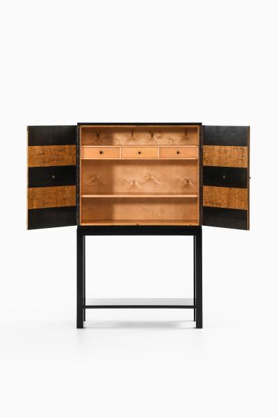 Otto Schulz Cabinet in Birch and Lacquer by Otto Schulz 1930s