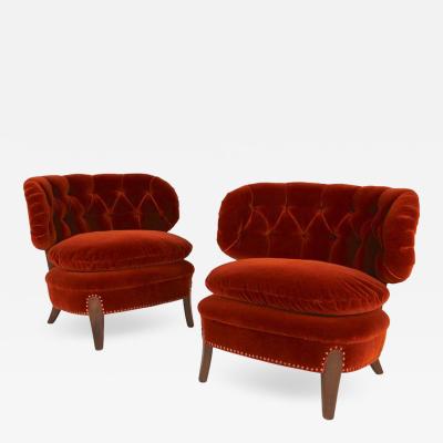 Otto Schulz Easy Chairs 1940s
