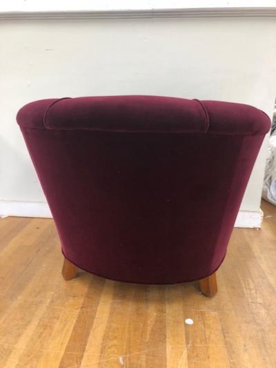 Otto Schulz Otto Schulz Velvet Club Chair
