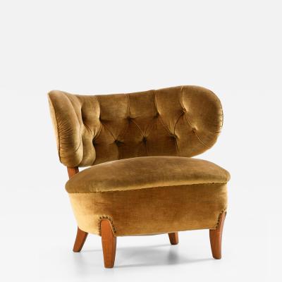 Otto Schulz Rare Easy Chair by Otto Schulz 1940s