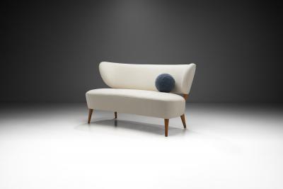 Otto Schulz Two Seater Sofa by Otto Schulz Attr for Boet Sweden 1940s