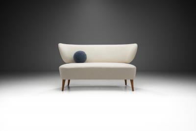 Otto Schulz Two Seater Sofa by Otto Schulz Attr for Boet Sweden 1940s