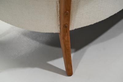 Otto Schulz Two Seater Sofa by Otto Schulz Attr for Boet Sweden 1940s