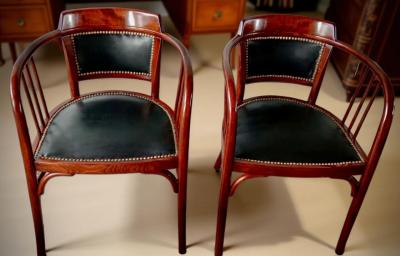 Otto Wagner Designer Vienna Pancota Thonet Bent Beechwood Salon Suite Austria