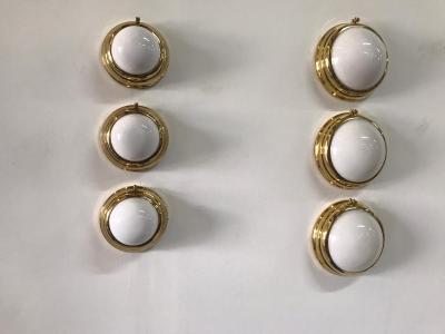 Otto Wagner Otto Wagner Jugendstil Viennese Tramway Wall or Ceiling Lights 3 Available