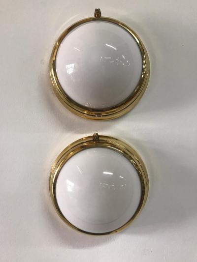Otto Wagner Otto Wagner Jugendstil Viennese Tramway Wall or Ceiling Lights 3 Available