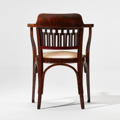 Otto Wagner Otto Wagner pair of Vienna Secession armchairs