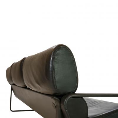 Otto Zapf Drabert Lobbytop 3 seater leather sofa by Otto Zapf 1970