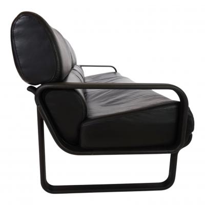 Otto Zapf Drabert Lobbytop 3 seater leather sofa by Otto Zapf 1970