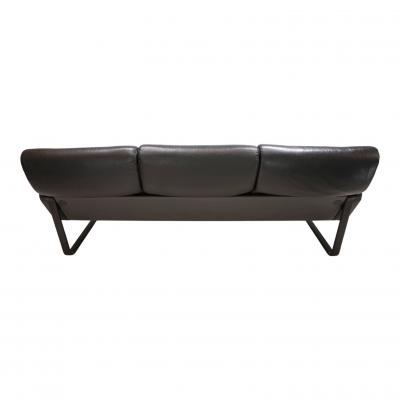 Otto Zapf Drabert Lobbytop 3 seater leather sofa by Otto Zapf 1970