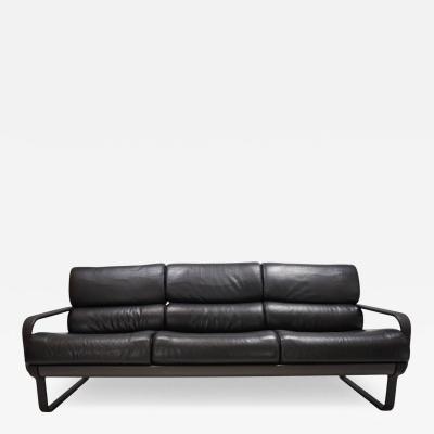 Otto Zapf Drabert Lobbytop 3 seater leather sofa by Otto Zapf 1970