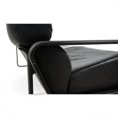 Otto Zapf Drabert Lobbytop 3 seater leather sofa by Otto Zapf 1970