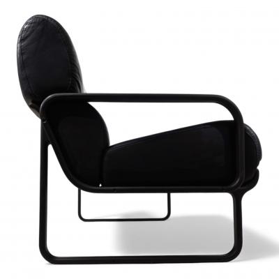 Otto Zapf Drabert Lobbytop 3 seater leather sofa by Otto Zapf 1970