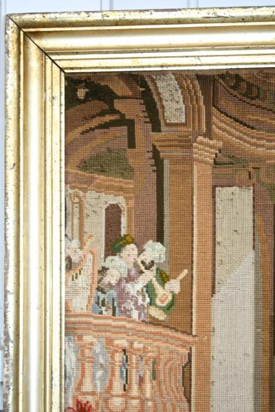 Ottoman Coronation Needlepoint Tapestry