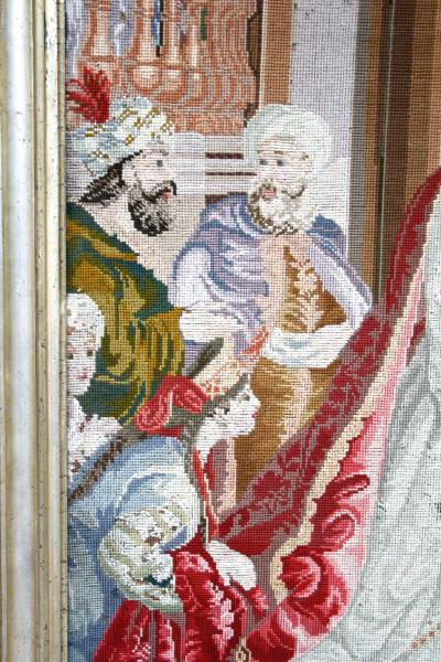 Ottoman Coronation Needlepoint Tapestry