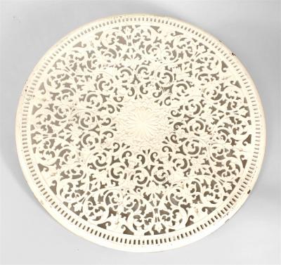 Outdoor American Victorian Iron Center Table